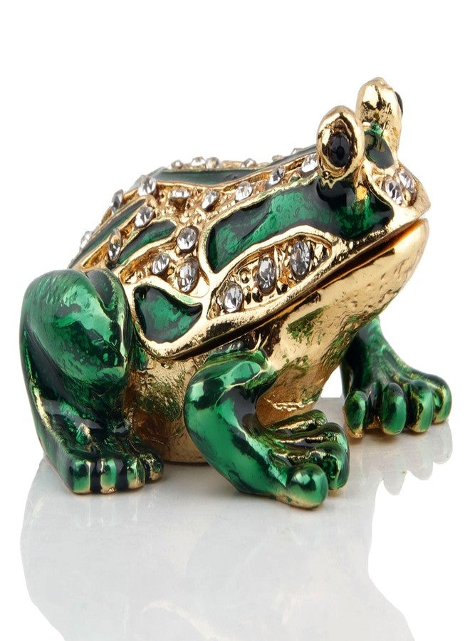 SEVENBEES Frog Jewelry Trinket Box Gift for Home Decor - Image 1
